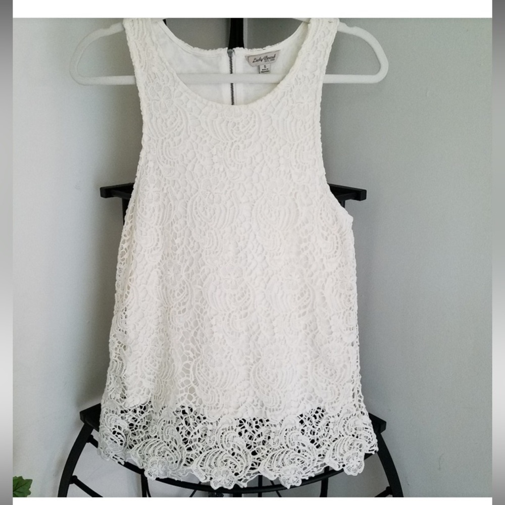 Crocheted Lucky Brand Top